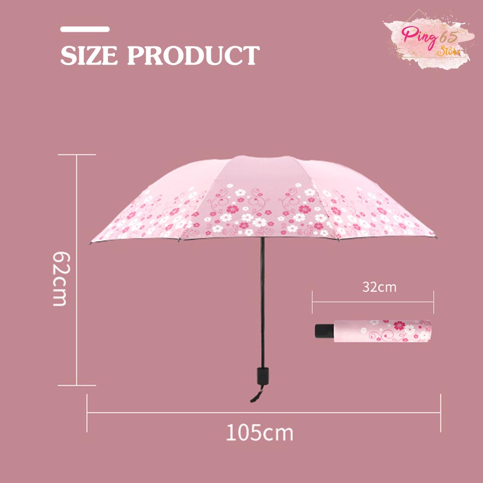ร่มพกพากันยูวี มินิมอล ขนาดเล็ก ร่มพับได้แฟชั่น กันน้ำ กันฝน กันแดด - รูปที่ 7