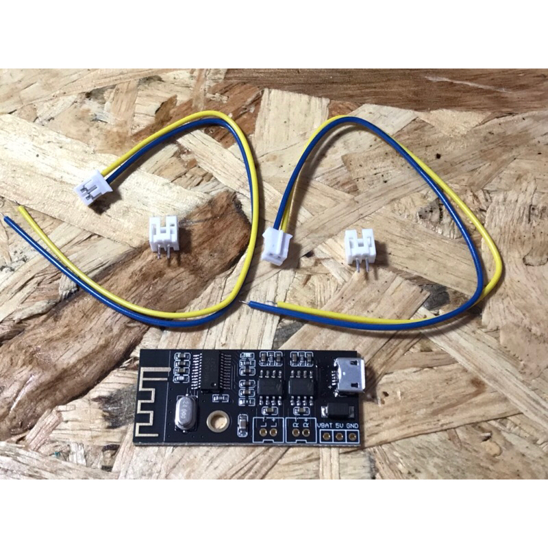 บอร์ดแอมป์จิ๋ว Bluetooth   MH-M38 มีขยายในตัว กำลังขับ 5+5 วัตต์ ใช้ไฟ 3.7-5.0 โวลท์