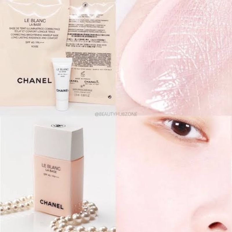 Buy Chanel Le Blanc Light Creator Brightening Makeup Base SPF40 - #10 Rosee  30ml Online at desertcartINDIA