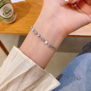 GLAMOR✨กําไลเงินแท้ Cat's Eye Stone สร้อยข้อมือเงินแท้ กําไลนําโชค กําไลข้อมือผู้หญิง กําไลแฟชั่น