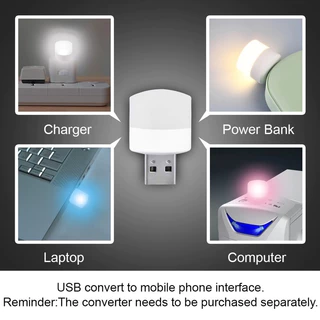 หลอดไฟ LED USB 2W หลอดไฟขนาดเล็ก แสงขาว วอร์ม แสงเหลือง ไฟมินิ