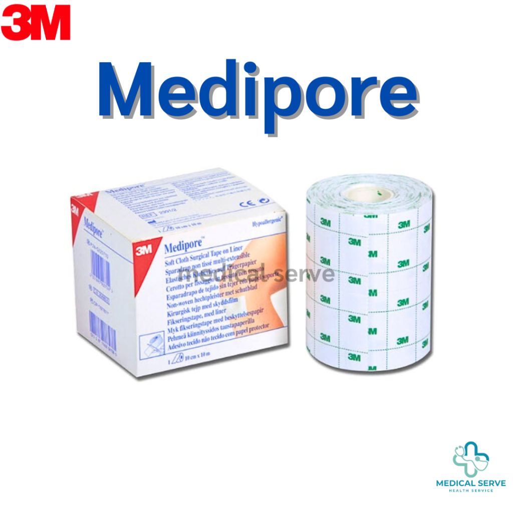 3M Medipore เมดิพอร์ เทปผ้านุ่ม