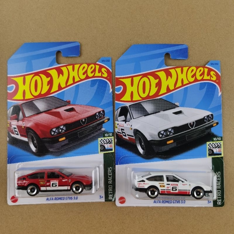 โมเดลรถ Hotwheels รุ่น Alfa Romeo GTV6 3.0