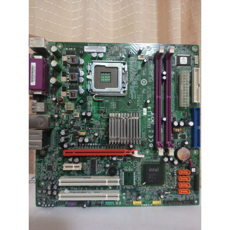 Mainboard 775 DDR2 Acer EG31M (Veriton M265) Socket 775 แถม CPU + Sink Acer