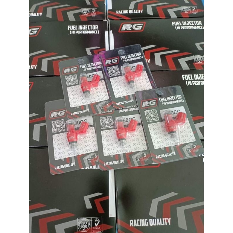 หัวฉีด S4 Forza350 Lead125 Wave และรถHonda ทุกรุ่น พร้อมส่งหัวฉีดRGของแท้100% ฉีดเป็นละอองม
