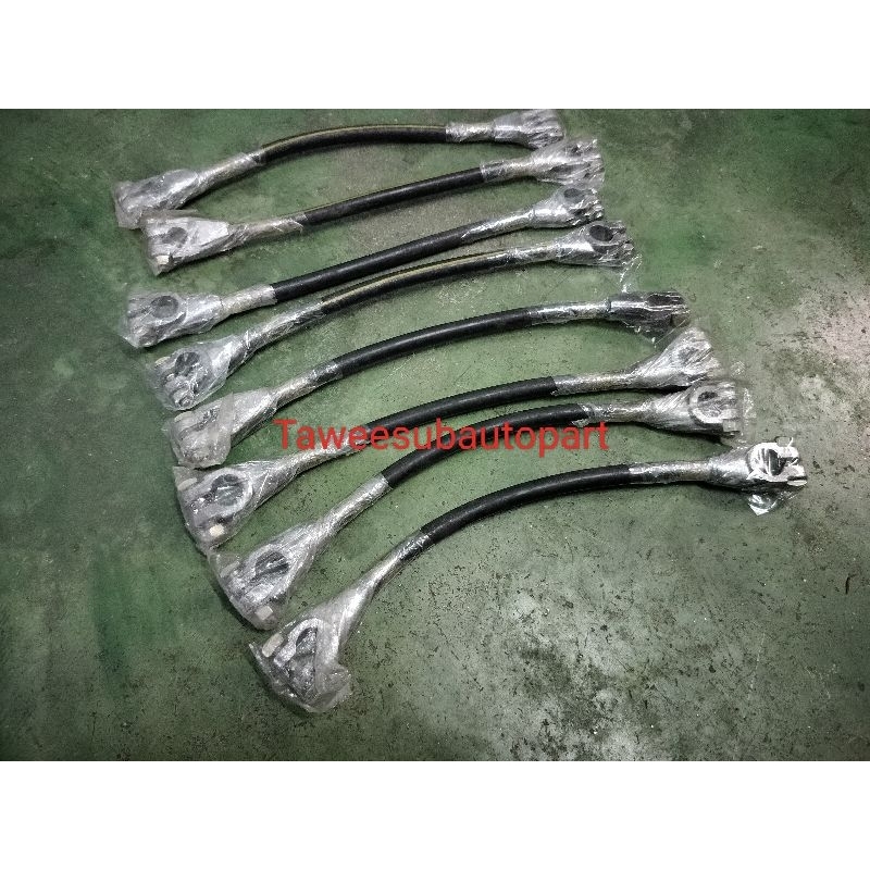 สายพ่วงขั้วแบตเตอรี่ 2ขั้ว สีดำ 24V 36V 48V ยาว12นิ้ว 35SQM รถ6ล้อ รถ10ล้อ 28330012 สายไฟขั้วแบตเตอรี่