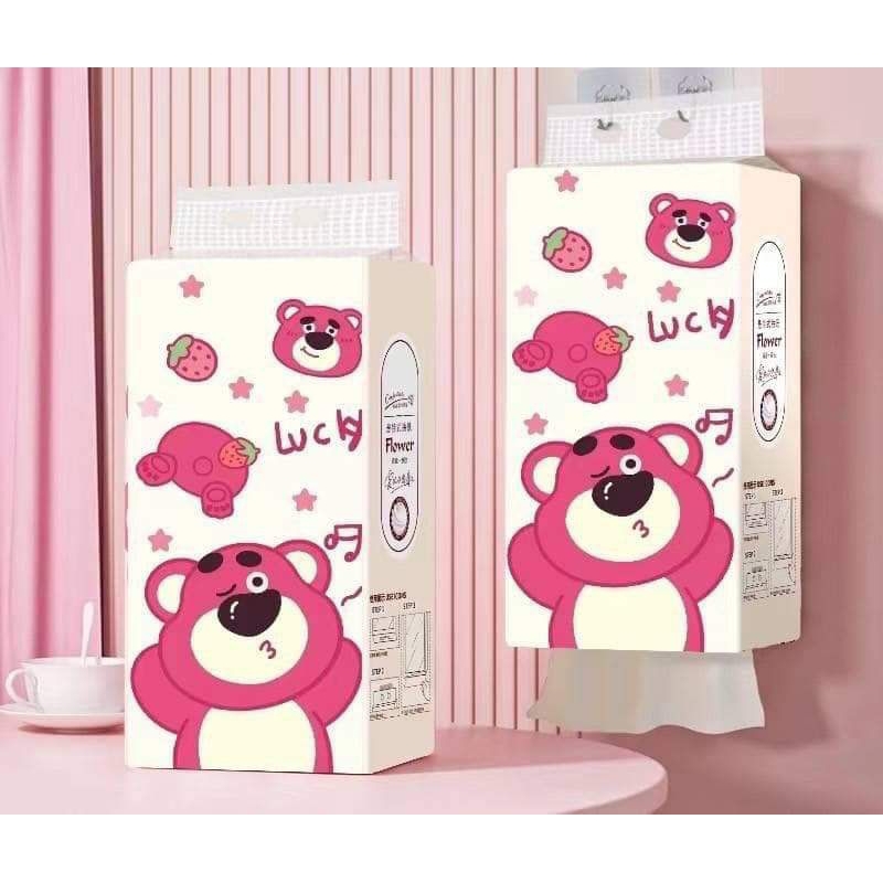 ทิชชู่ หมีLotso บรรจุ1820 แผ่น