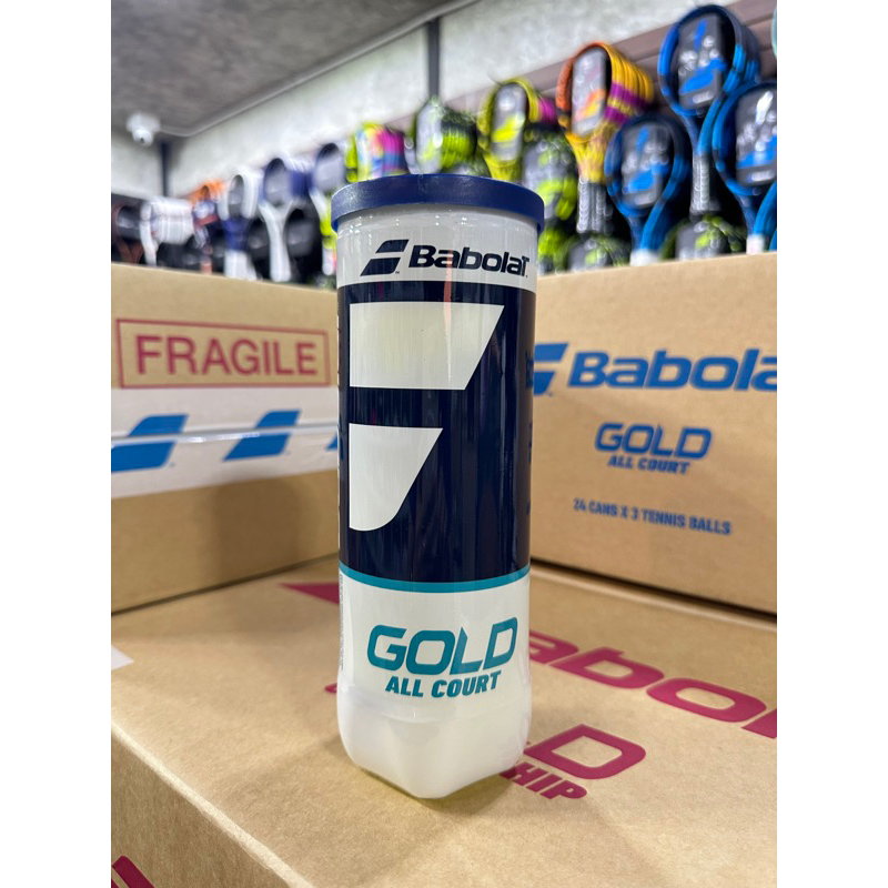 ลูกเทนนิส BABOLAT GOLD ALL COURT 1 CAN (1 กระป๋อง / 3 ลูก)
