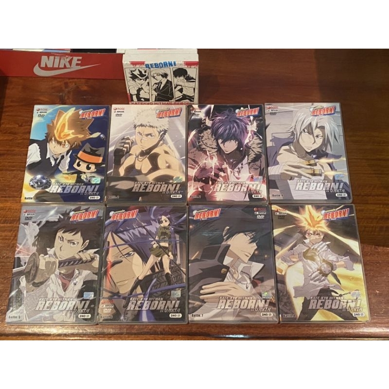 DVD ครูพิเศษจอมป่วน รีบอร์น REBORN ปะทะ วาเรีย แผ่น 1-8