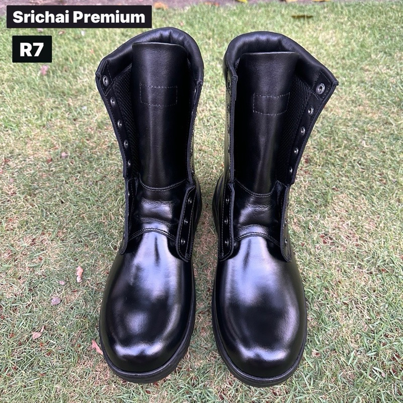 🚩คอมแบท🏅รุ่น R7หนังขัดง่าย พื้นรถถัง ใส่ง่าย 🏅เบานุ่ม SRICHAI Premium
