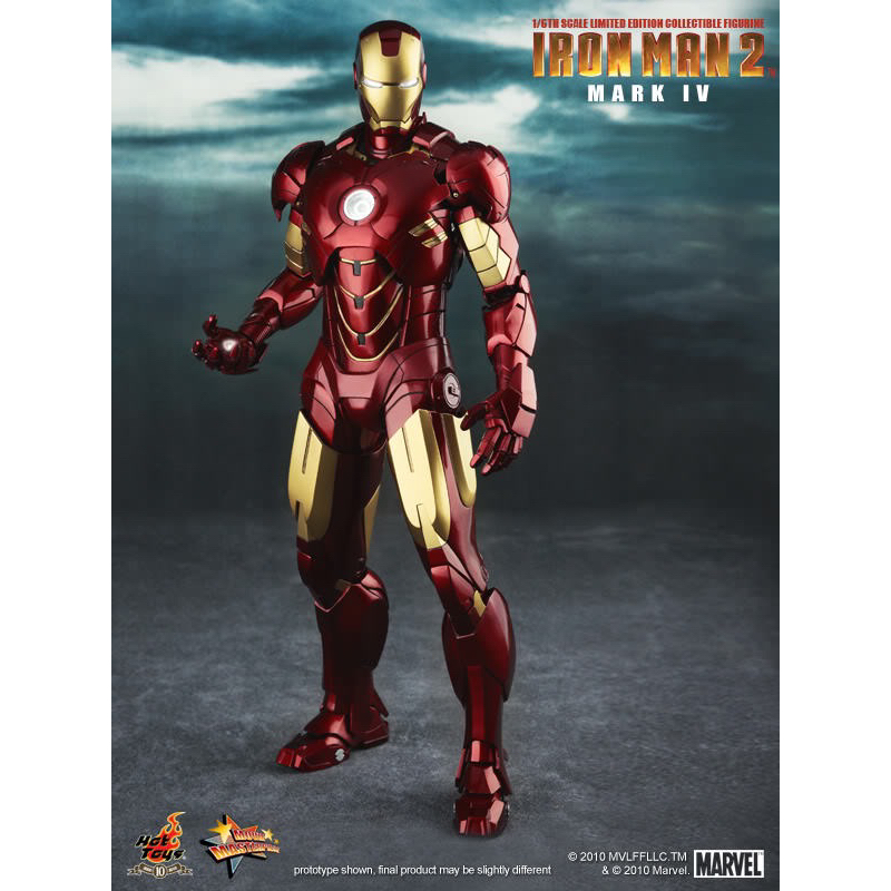 Hot Toys - MMS123 - Iron Man 2 - Mark IV Limited Edition