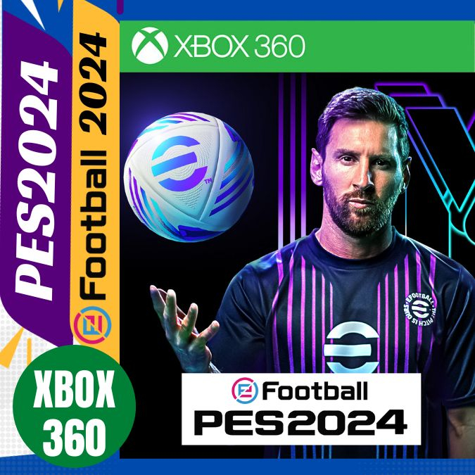 PES2024 eFootball 2024 เกม Xbox360 ระบบ RGH อัปเดตล่าสุด อยู่ใน USB 3.0 ของแท้ ฟุตบอลวินนิ่ง ไม่ต้องใช้แผ่น