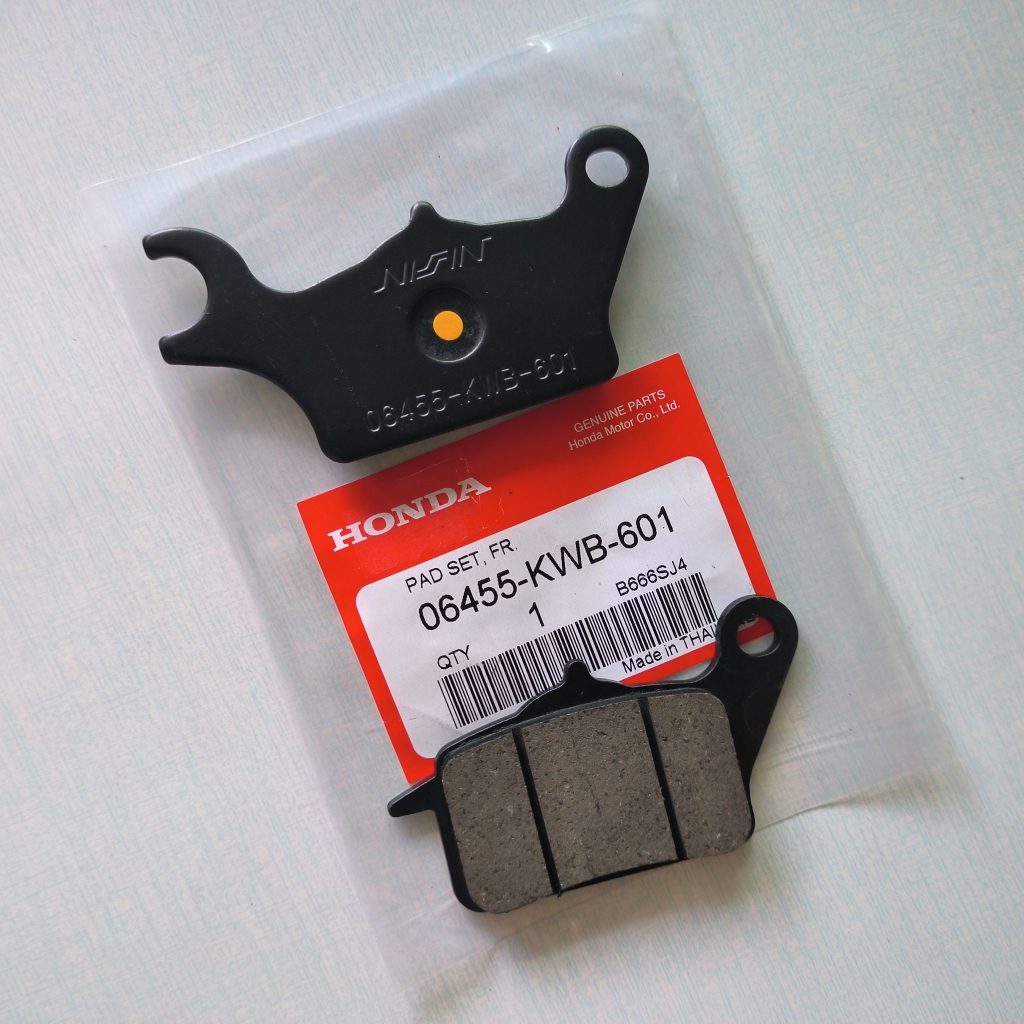ผ้าดิสเบรคหน้า Honda Wave110i, เวฟ125ไอ, เวฟ110, Wave125i, Wave-110, New Wave, เวฟปลาวาฬ, Suzuki shogun 125 ผ้าเบรค 100%