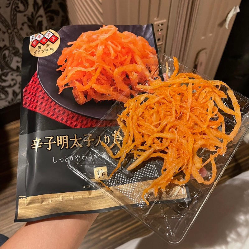 เมนไตโกะมาทาปลาหมึก นำเข้าจากญี่ปุ่น JAPAN อร่อย เคี้ยวมัน ทานเพลิน