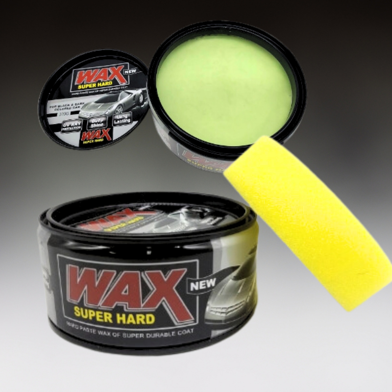 Wax Super Hard กันน้ำ กันUV ของแท้100% เคลือบสีรถ เคลือบแก้ว เคลือบเงา น้ำยาเคลือบ เคลือบรถยนต์ มอเตอร์ไซค์