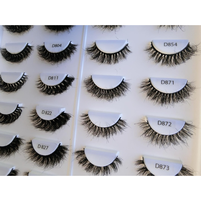 Siberian mink 3 D fluffy