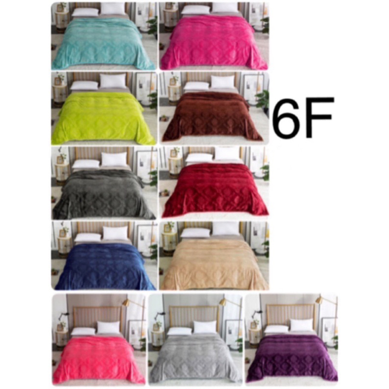 ผ้าห่มนาโนไลฟ์ปั๊มแบบหนาขนาด 6 ฟุต 180x200cm
