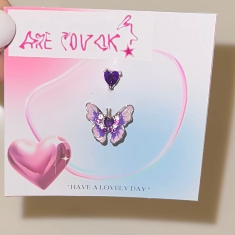 จิวสะดือสแตนเลสแท้ พร้อมส่งจากไทย💗ถ่ายจากสินค้าจริง