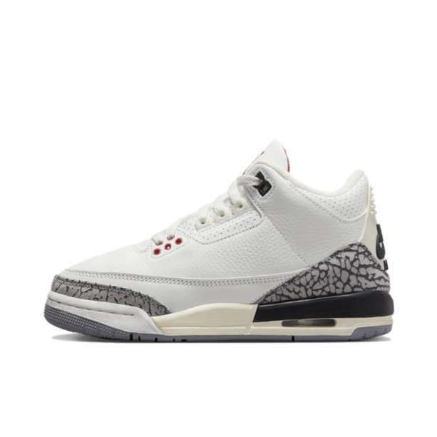 Air Jordan 3 Retro“White Cement Reimagined” สปอตวินาที