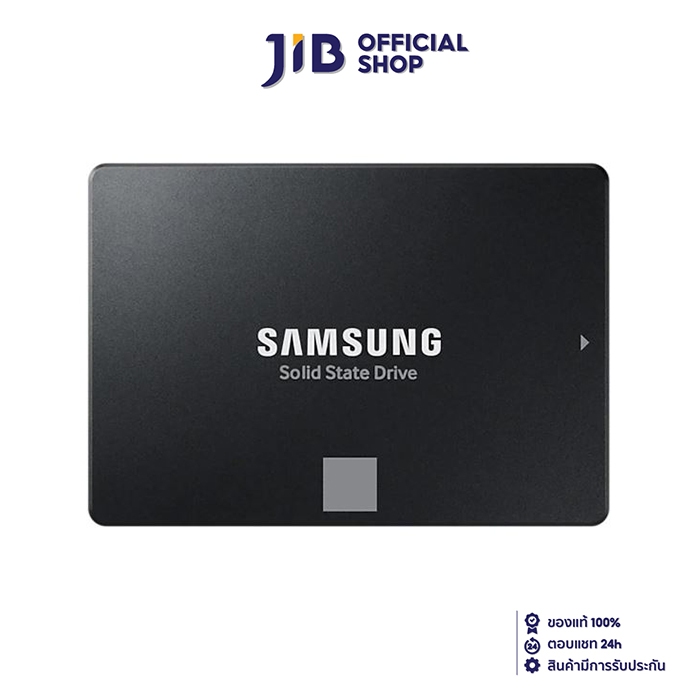 1 TB SSD (เอสเอสดี) SAMSUNG 870 EVO SATA3 (MZ-77E1T0BW)