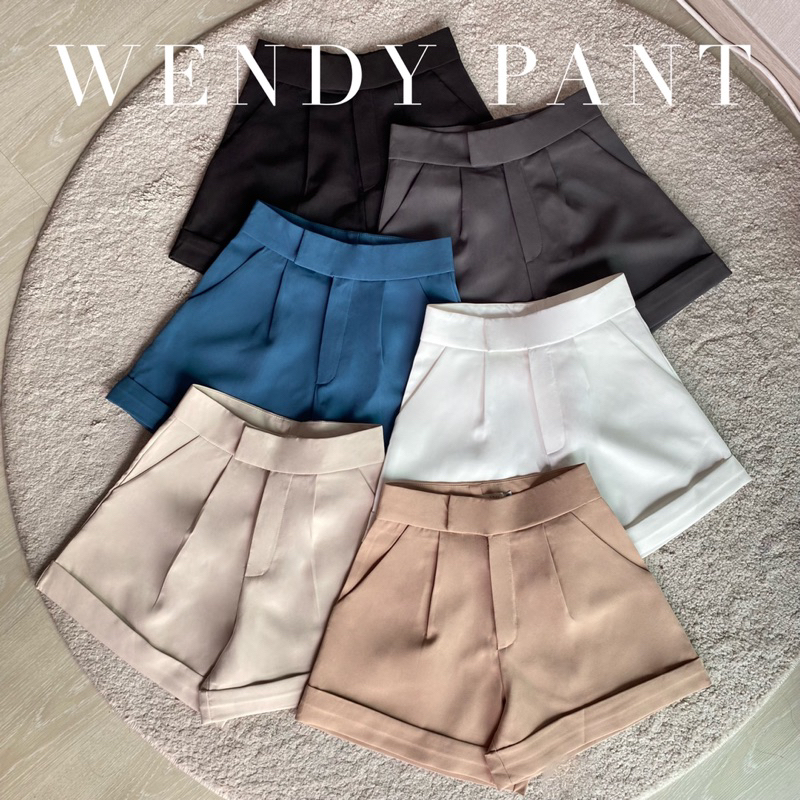 WENDY Pants | กางเกงขาสั้นทรงบาร์บี้ ความยาว 14-15 นิ้ว ทรงนี้ใส่แล้วขาเรียวยาวขึ้น น่ารักก เก็บทรงได้ดี!