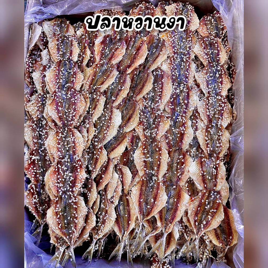 ปลาหวานงาและปลาหวานไม่งา อาหารทะเลแปรรูปราคาส่งแบบยกกิโลกรัม