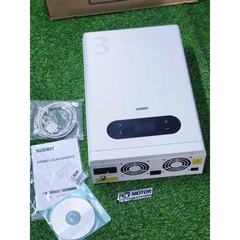 Suoer New VMS-III-3.2K-24V 3200W Pure Sine Wave Hybrid Solar Inverter MPPT 80A Working without Battery