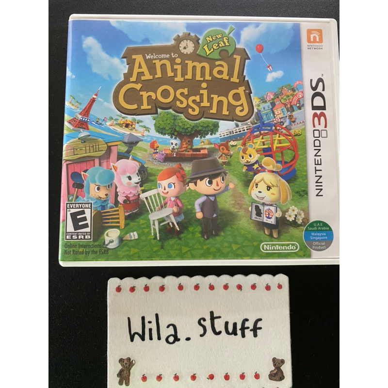 แผ่นเกมส์ Nintendo 3ds - Animal Crossing New Leaf (US)