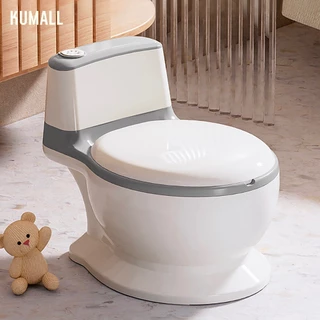 KUMALL กระโถนนั่งเด็ก โครกเคลื่อนที่สำหรับเด็ก Children's water closet  ชัก เป็นที่รองชักโครกได้