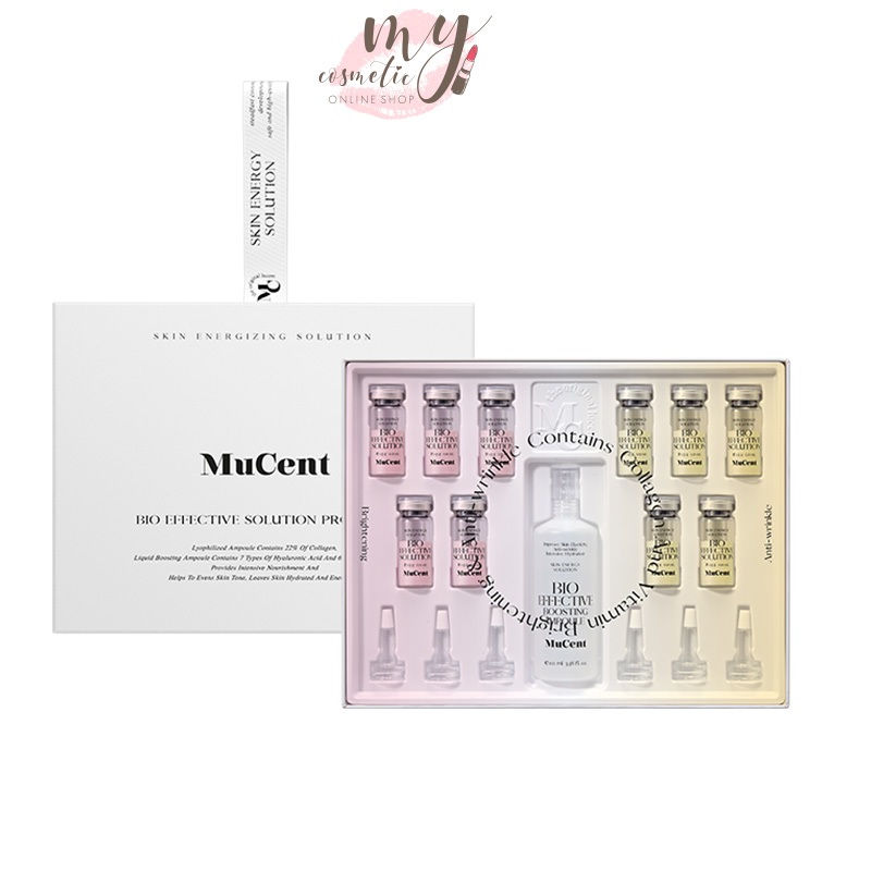 (🌼แท้ / พร้อมส่ง🌼) Mucent Bio Effective Solution Program