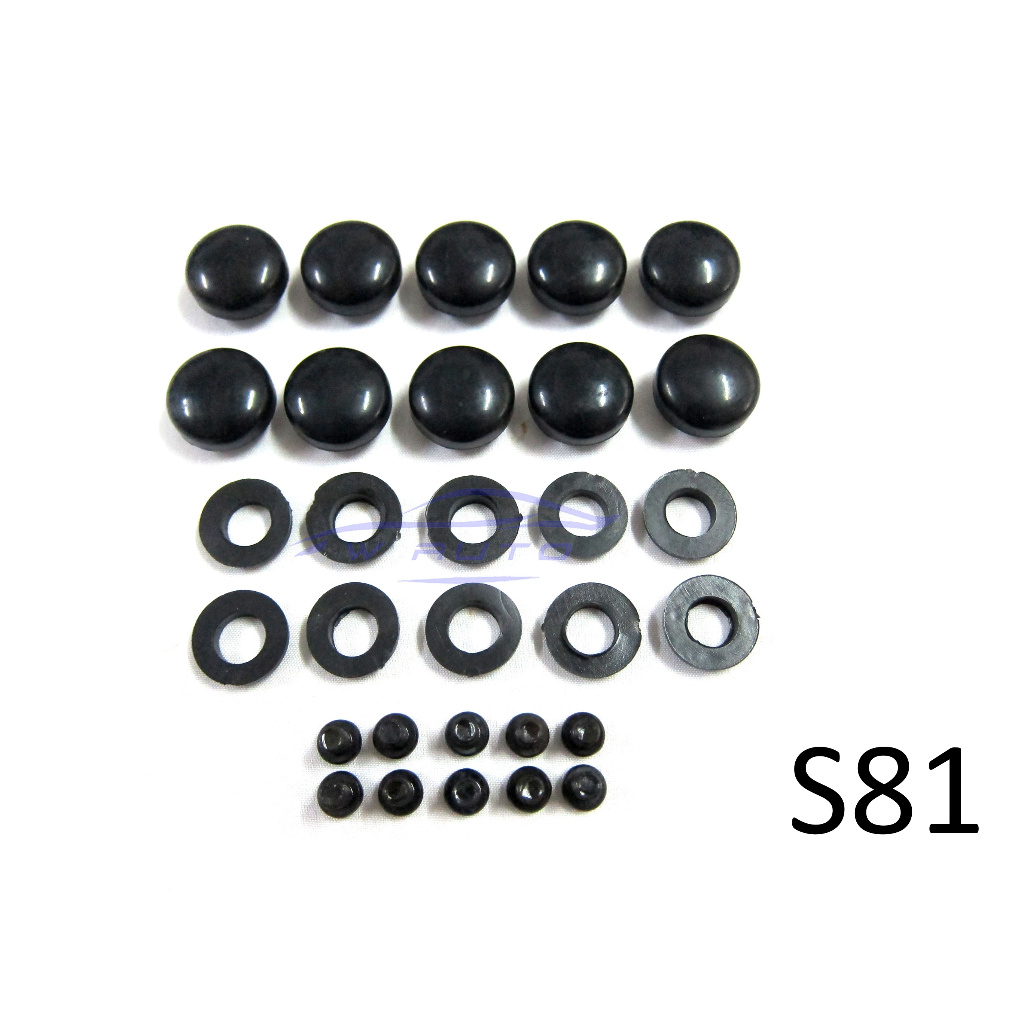 กระดุมแคป ยาง+สกรู ISUZU D-MAX 2003 - 2011 CHEVROLET COLORADO อีซูซุ ดีแม็กซ์ โคโลราโด้ ดุมกระจกแคป น็อตกระจกแค็ป