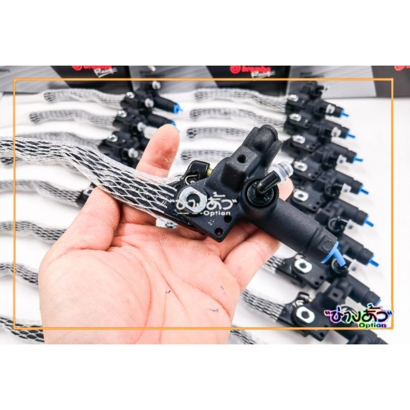 ปั้มเบรค​ Brembo​ ฐานดำ​ เบอร์13 ข้างขวา​ ของแท้ ปั้มฐานดำ
