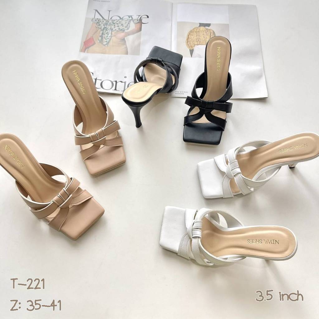 รองเท้าส้นสูง รองเท้าสตรีสวยเก๋ ไม่เกรงใจใคร"สาวๆคนไหนกำลังหารองเท้าออกงาน  ดีไซน์ที่สวยหรูดูแพง T-221