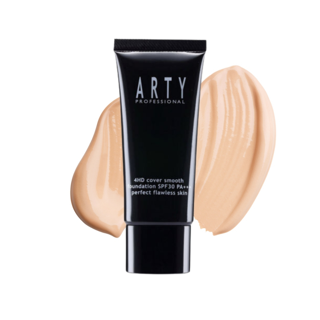 ARTY PROFESSIONAL 4HD COVER SMOOTH FOUNDATION SPF30 PA+++ สี C1 สำหรับผิวขาว