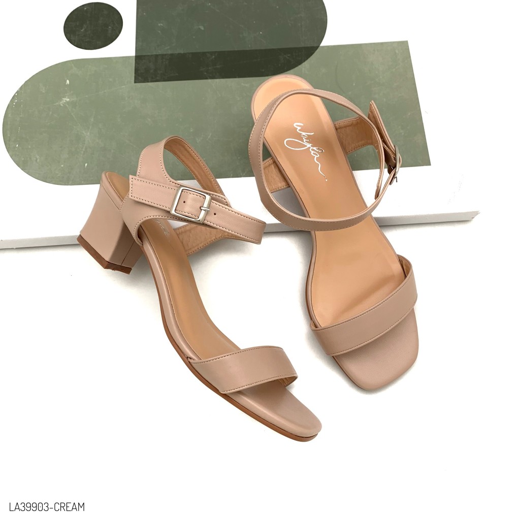 HaloBangkok รองเท้า High Heel หนังไมโครไฟเบอร์ รุ่น LA39903