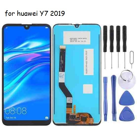 LCD HUAWEI Y7 2019 หน้าจอ+ทัช หน้าจอโทรศัพท์ หน้าจอ จอ huawei y7 2019 จอแถมชุดไขควง+กาว