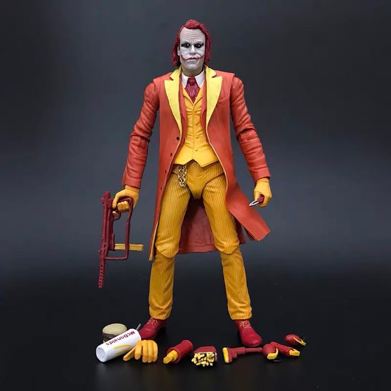 NECA DC Comics McDonald  Joker Dark Knight PVC 1/10 Action Figure 18 cm