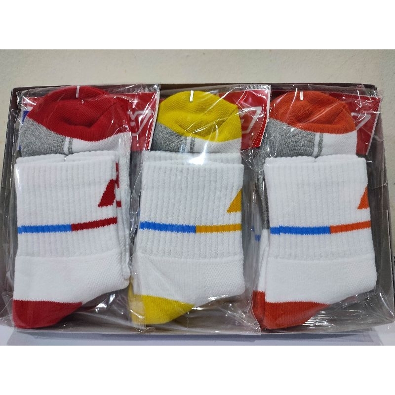 ถุงเท้าแบดมินตัน cotton 100% (A-16)