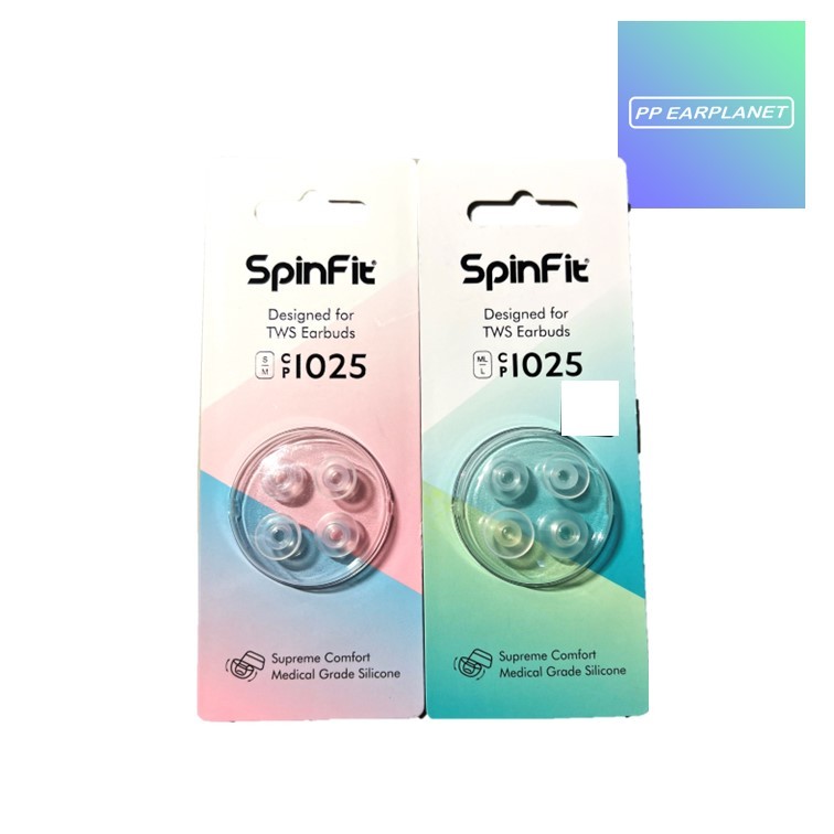 [พร้อมส่งจากไทย]Spinfit CP1025ของแท้100%จุกหูฟังสำหรับหูฟังทรูไวเรสTWSไร้สายอัพเกรดคุณภาพสูงเสียงร้อ