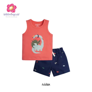 Savanah ชุดเด็กผู้ชาย เสื้อกางเกงเซ็ตเด็กชาย Romperเด็กชาย ผ้า 100% Cotton นิ่มเบา สบาย ระบายอากาศได้ดี