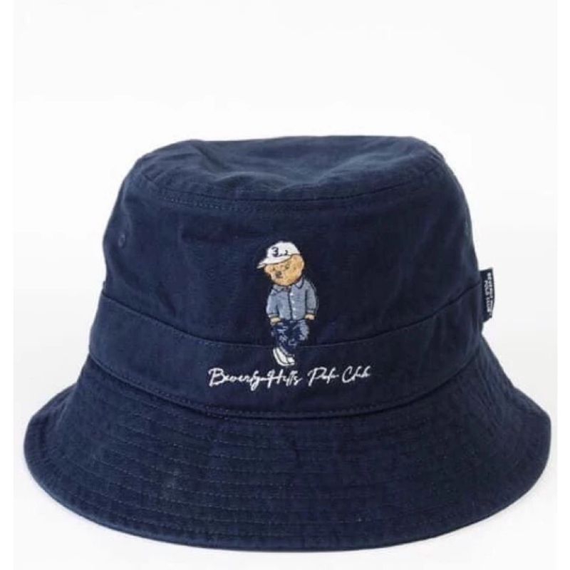 Bucket Hat หมวกบัคเก็ต พี่หมีสุดคิ้วท์จาก Beverly hills polo club