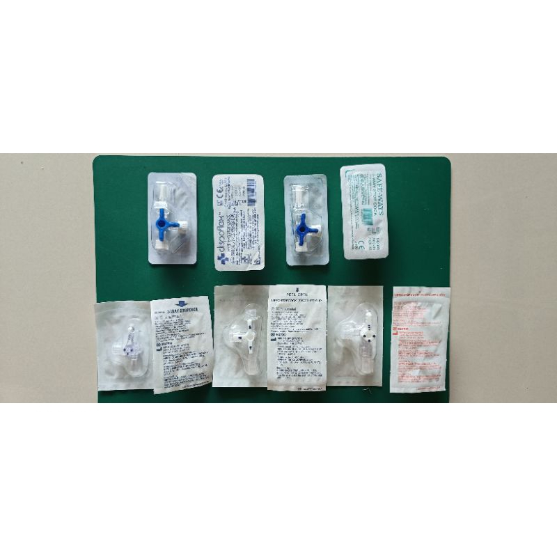 *1อัน* ทรีเวย์ -nipro 3 way luer lock nipro stopcock.Luer slip แบ่งขาย , SAFEWAY , DISPOFLEX ข้อต่อ