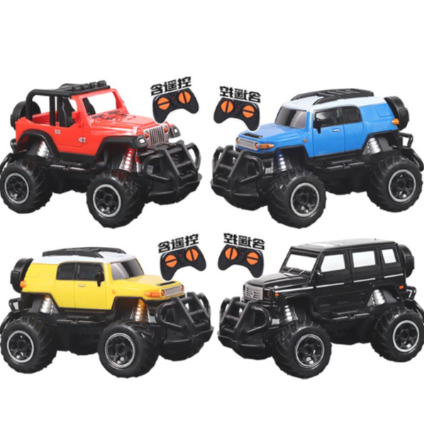รถบังคับ มินิคาร์ Mini Car ตะลุย ของเล่นเด็ก RC car Off-road 4 Channels Electric Vehicle