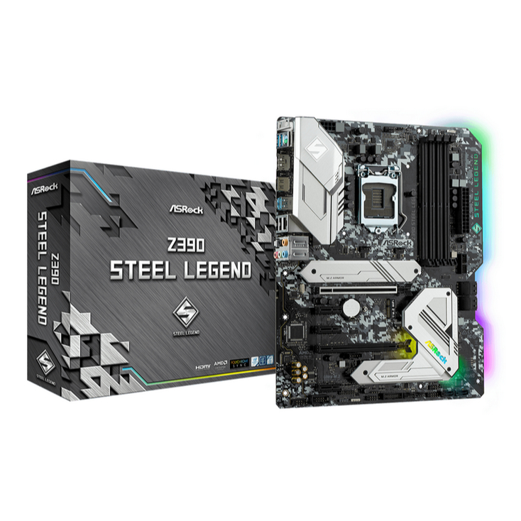 MAINBOARD (เมนบอร์ด) 1151 ASROCK Z390 STEEL LEGEND
