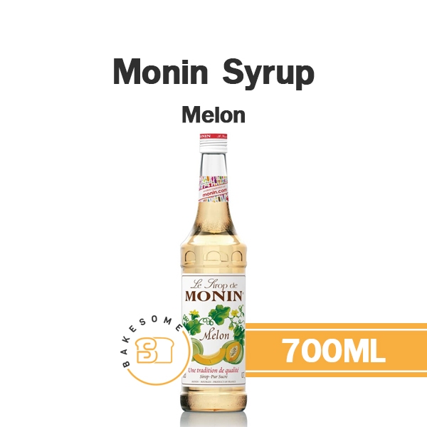 Monin Syrup Melon โมนิน ไซรัป เมล่อน โมแนง ไซรัป น้ำเชื่อม โมนิน 700ML