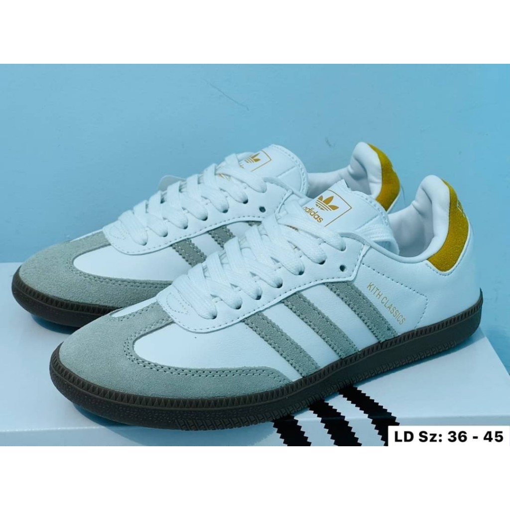 รองเท้าAididas Samba มาใหม่ รองเท้าผ้าใบอดิดาส แซมบ้า พร้อมกล่องและอุปกรณ์ครบ【รับประกันสินค้าตรงปก✔แ