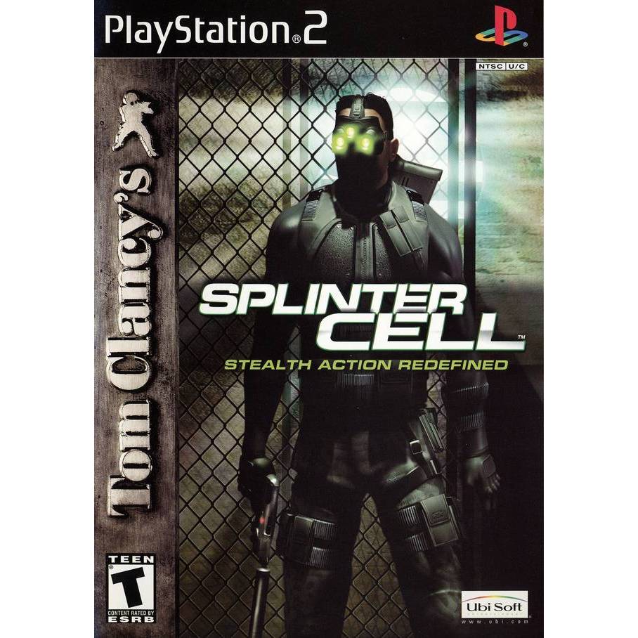Tom Clancy's Splinter Cell ps2 แผ่นไรท์ เกมPS2 เกมเพทู