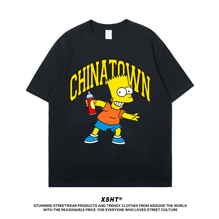 🔥พร้อมส่ง🔥 เสื้อ Chinatown Market Bart Simpson Tee - Black (สีดำ) by XSHT
