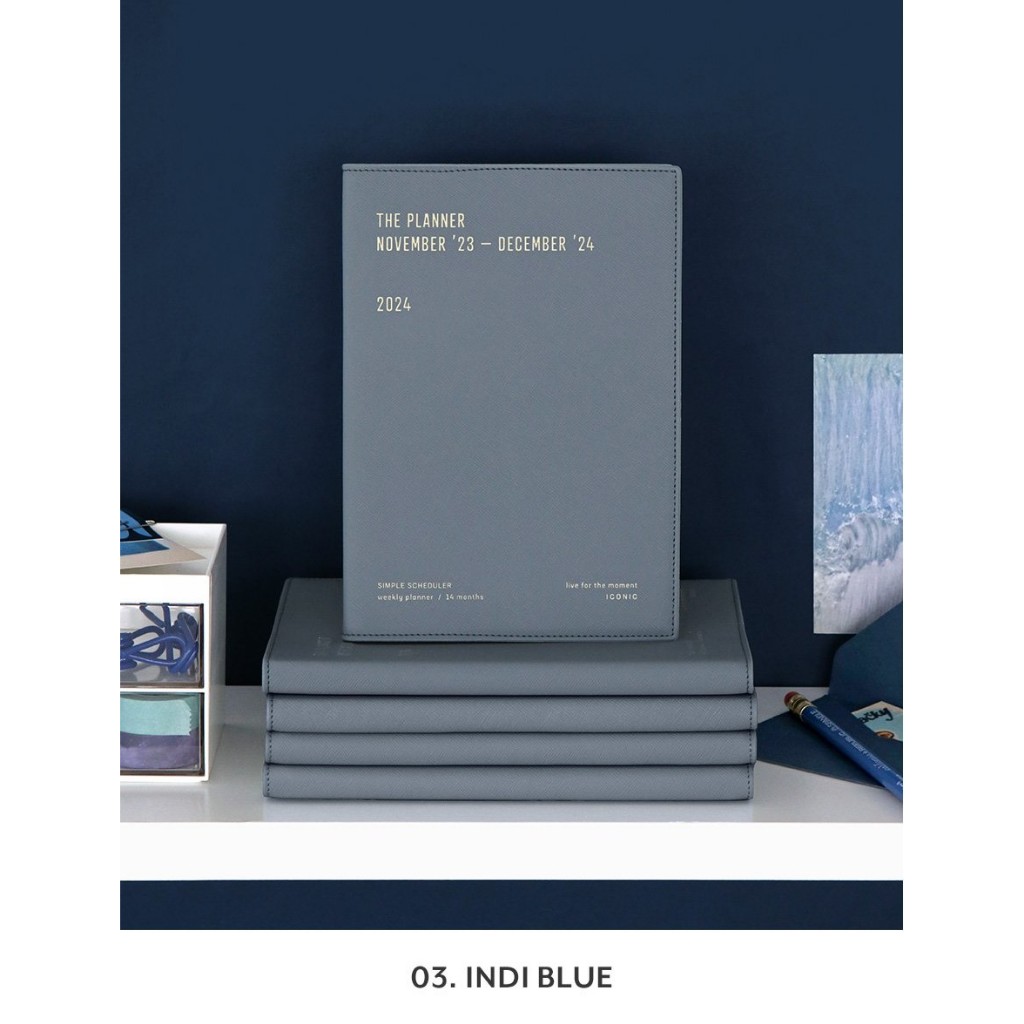 2024 The Planner M (Weekly) แพลนเนอร์รายสัปดาห์ขนาด A5 Iconic