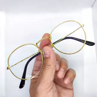 แว่นสายตา แว่นกรองแสงสีฟ้า แว่นสายตาสั้น -100ถึง-600 แว่นทรงหยดน้ำ พร้อมส่งจากไทย